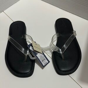 Universal Thread Women's Black Sandals Size 8 NWT